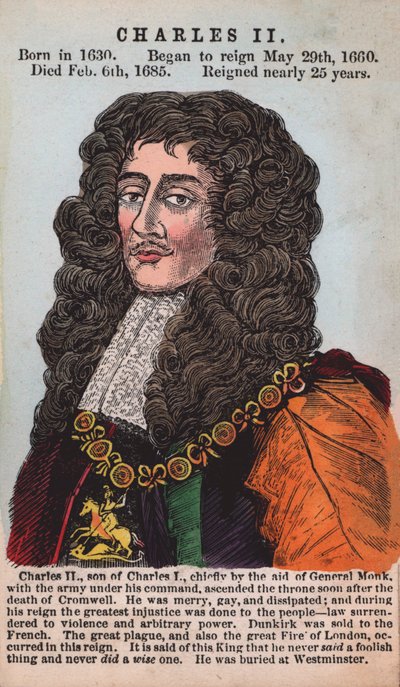 König Karl II. von English School