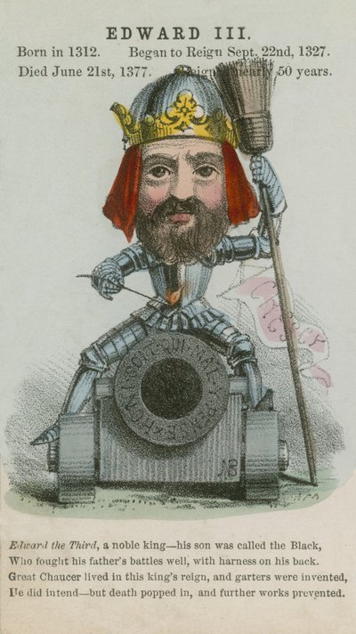 König Eduard III von English School