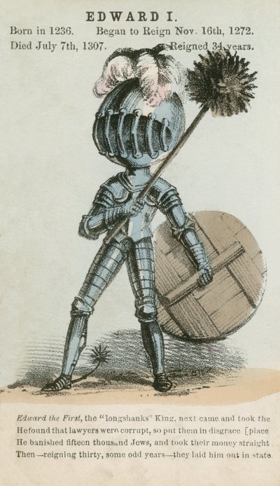 König Eduard I von English School