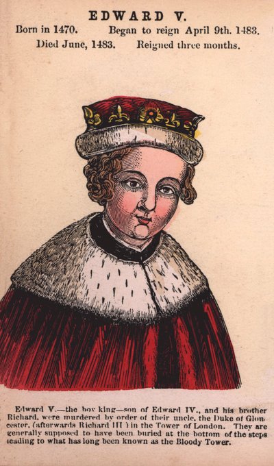 König Eduard V. von English School