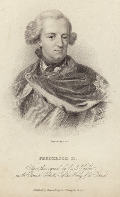 König Friedrich II. von Preußen von English School