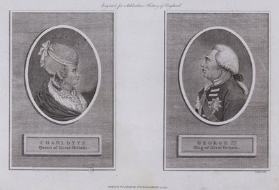 König Georg III. und Königin Charlotte von English School