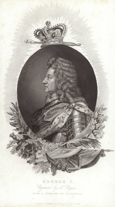 König Georg I. von Großbritannien und Irland von English School
