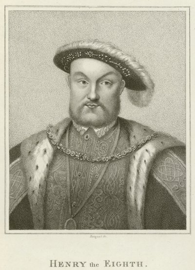 König Heinrich VIII. (Gravur) von English School