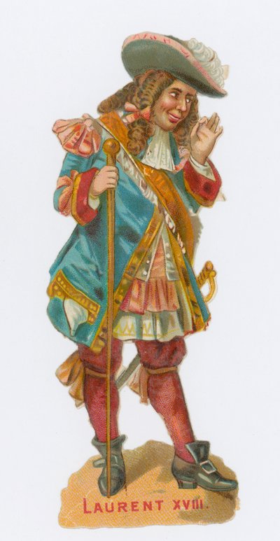 König Laurent XVIII von English School
