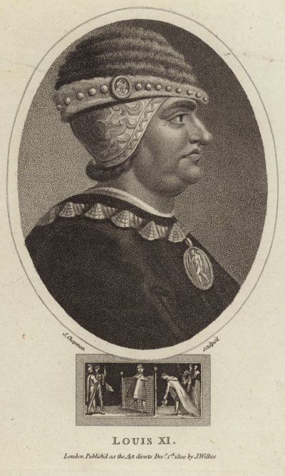 König Ludwig XI. von Frankreich von English School