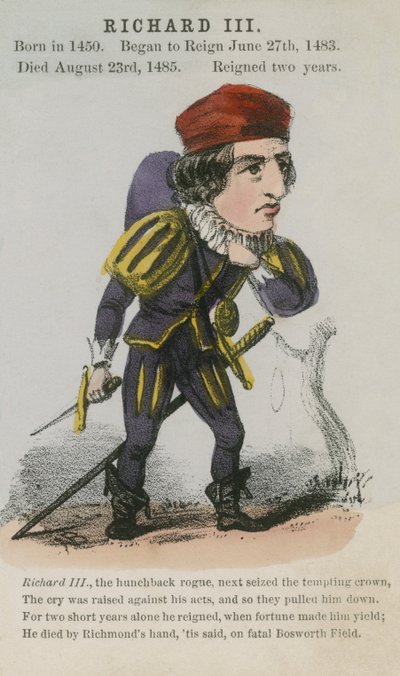 König Richard III von English School