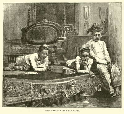 König Theebaw und seine Frauen von English School