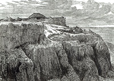 Haus von König Theodor, Magdala aus 