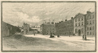 Kings Bench-Gefängnis, London von English School