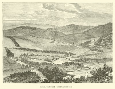 Kirk, Yetholm, Roxburghshire von English School