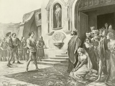La Favorita, Akt III Szene xii (Gravur) von English School