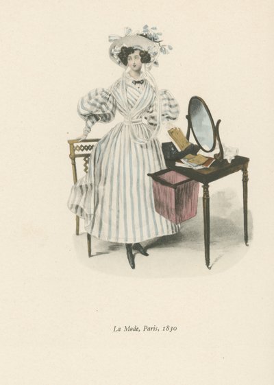 La Mode, Paris, 1830 von English School