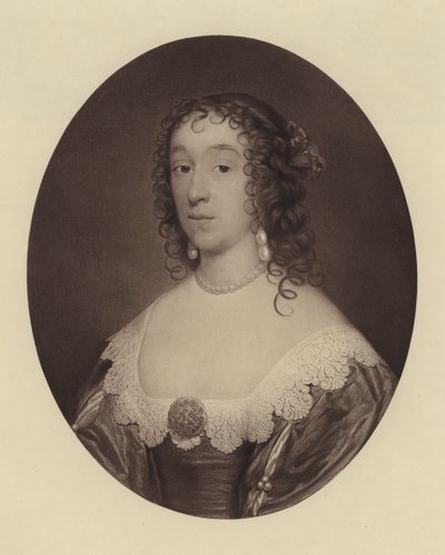 Lady Fauconberg (Mary Cromwell), dritte Tochter von Oliver Cromwell von English School