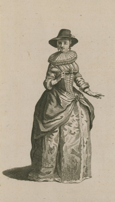 Lady Mayoress von London im Jahr 1640 von English School