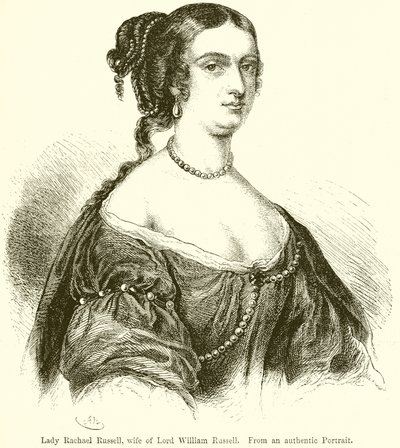 Lady Rachael Russell, Ehefrau von Lord William Russell von English School