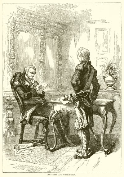 Lafayette und Washington von English School