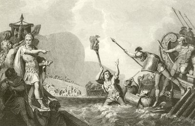 Landung von Julius Caesar von English School