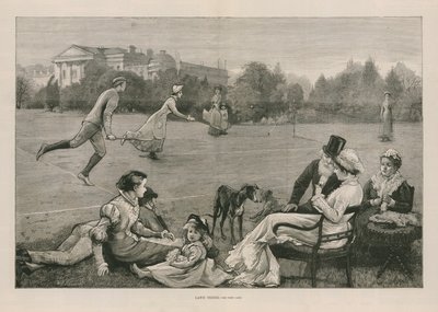 Lawn-Tennis von English School