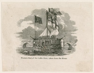 Grundsteinlegung der neuen London Bridge von English School