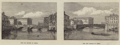 Leeds-Brücke (Stich) von English School