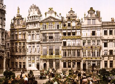 Les Vielles Maisons de la Grande Place, Brüssel von English School