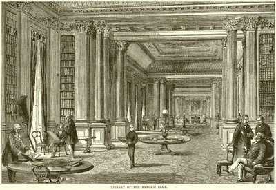 Bibliothek des Reform Clubs von English School