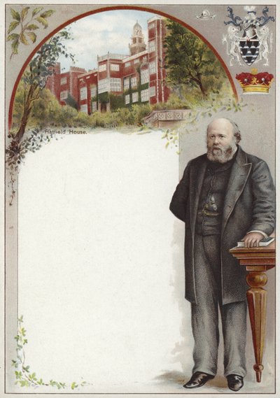 Liebig-Karte mit Lord Salisbury von English School