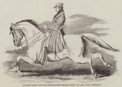 Generalleutnant Codrington, Kommandeur des Angriffs auf das Große Redan am 9. September von English School