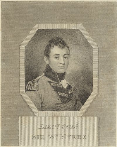 Oberstleutnant Sir William Meyers von English School