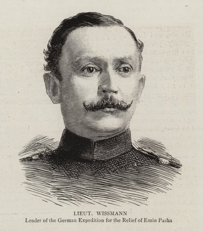 Leutnant Wissmann (Gravur) von English School