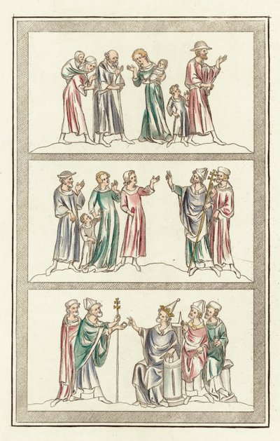 Leben von Thomas Becket von English School