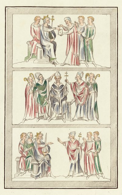 Leben von Thomas Becket von English School