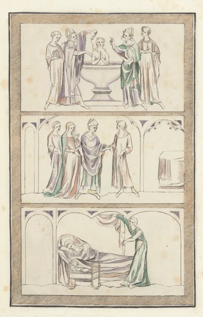 Leben von Thomas Becket von English School