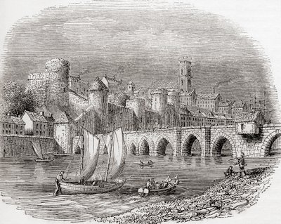 Limerick, County Limerick, Irland, zeigt King John