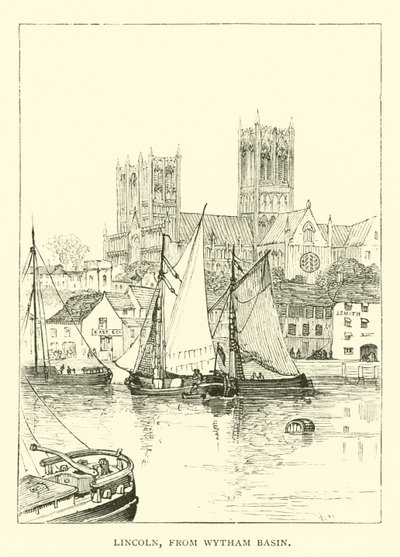 Lincoln, vom Wytham Basin von English School