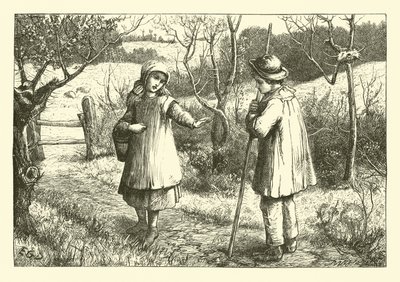Kleines Mädchen, hübsches Mädchen von English School