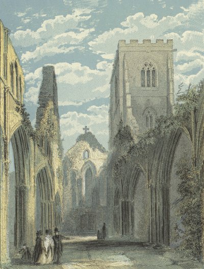 Llandaff Kathedrale, Kirchenschiff nach Westen blickend von English School