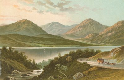 Loch Lomond von der Straße nach Stronaclacher von English School