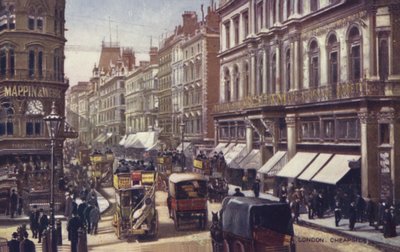 London, Cheapside von English School