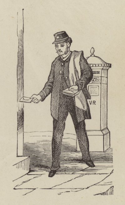 Londoner Postbote von English School
