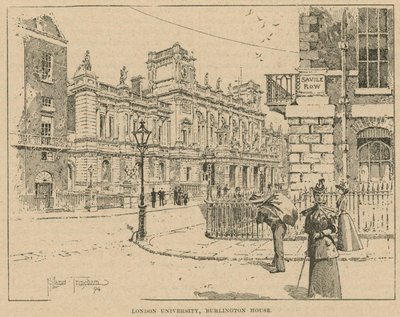 London University, Burlington House von English School