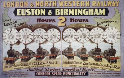 London und North Western Railway, Euston und Birmingham von English School