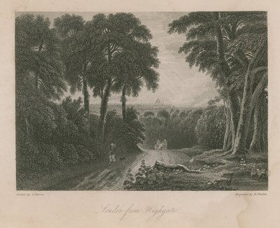 London von Highgate von English School