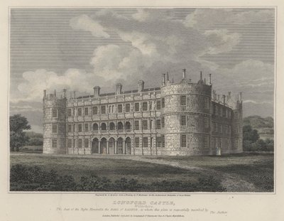 Longford Castle, Wiltshire, Sitz des Earl of Radnor von English School