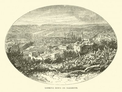 Blick auf Nazareth von English School