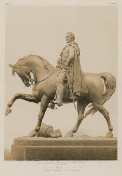 Lord Hardinge, eine Statue in Bronze von J H Foley, R A von English School