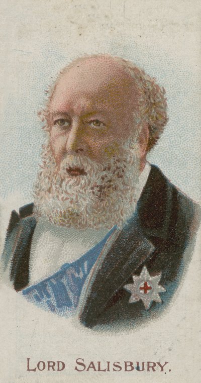 Lord Salisbury, britischer Politiker und Premierminister von English School