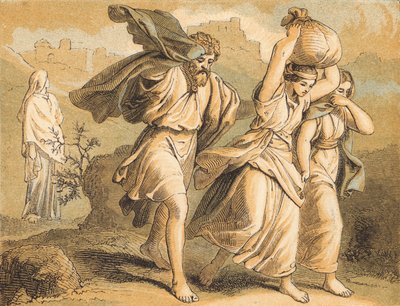 Lots Flucht aus Sodom von English School