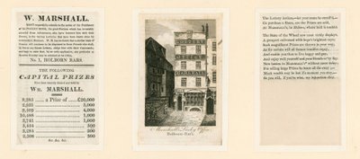 Lotterieanzeige von English School
